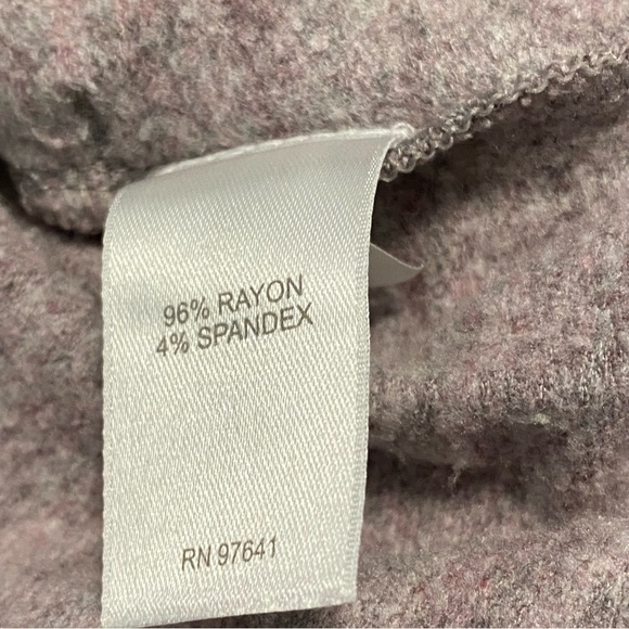 J. Jill Pure Jill Fleece Lined Lavender Tunic Top w/Pockets, Size Medium - Picture 9 of 11